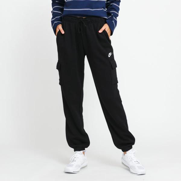 Nike Women's Mid-Rise Cargo Pants Black/ White