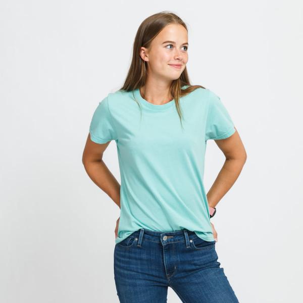 Colorful Standard Women Light Organic Tee Tyrkysové