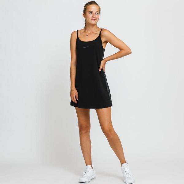 Šaty Nike Sportswear Tape Dress Black