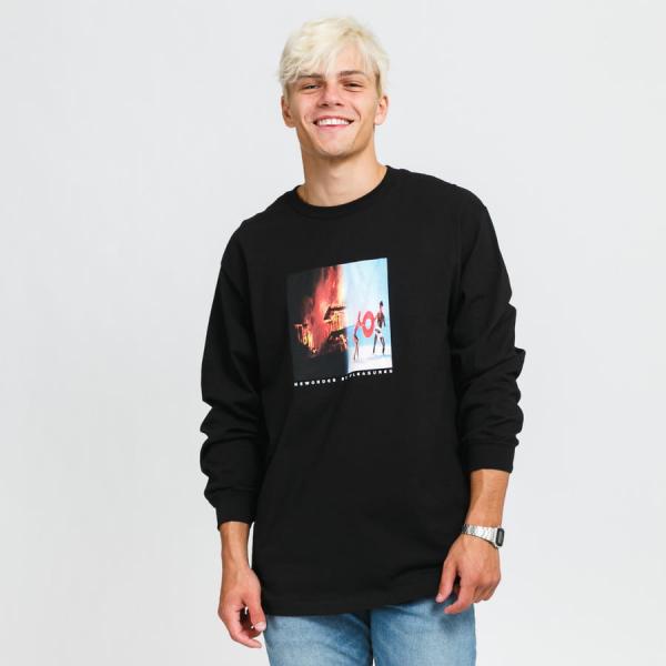 PLEASURES Republic Long Sleeve černé