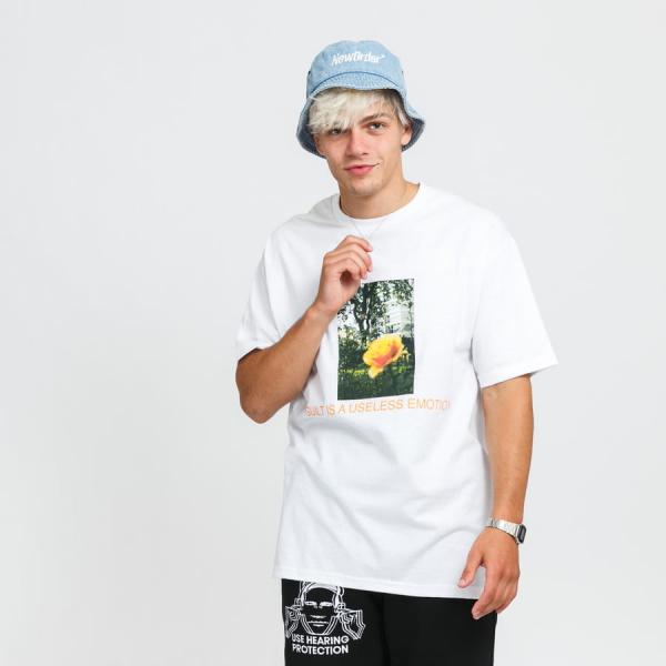 Tričko s krátkým rukávem PLEASURES Guilt Tee bílé