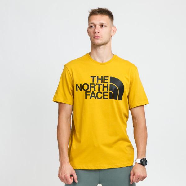 Tričko s krátkým rukávem The North Face M Standard SS Tee Yellow
