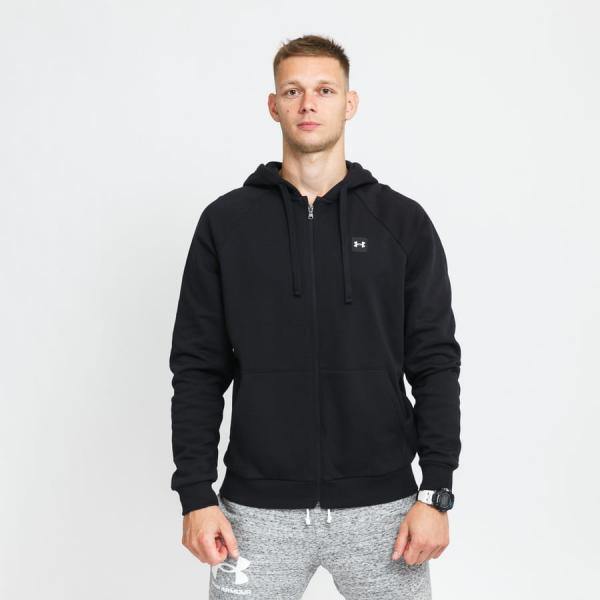 Mikina Under Armour Rival Fleece FZ Hoodie Black