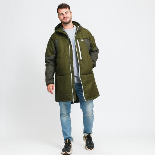 Pánská zimní bunda Nike M NSW Therma-Fit Repel Legacy Parka Olive