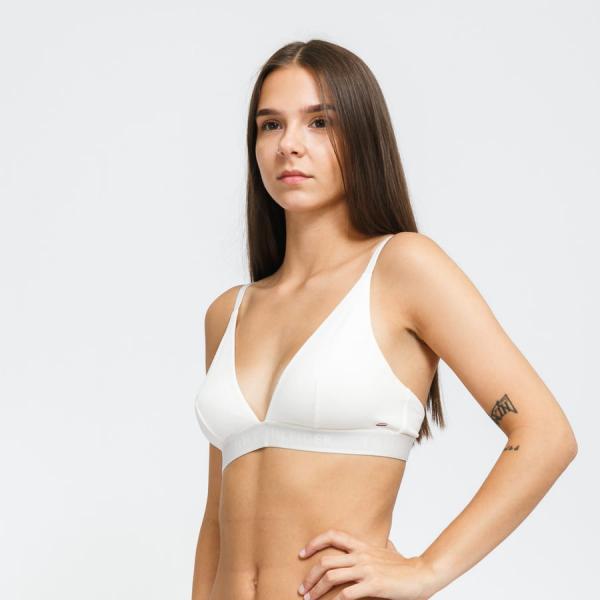 Podprsenka Tommy Hilfiger Seacell Triangle Bralette Creamy