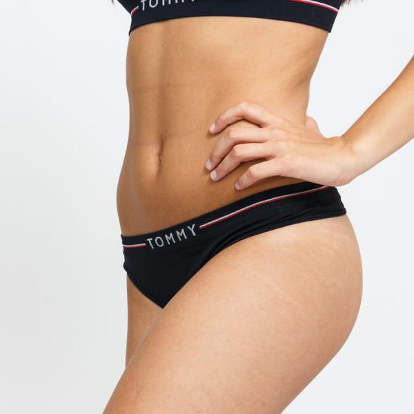 Kalhotky Tommy Hilfiger MW Thong Navy