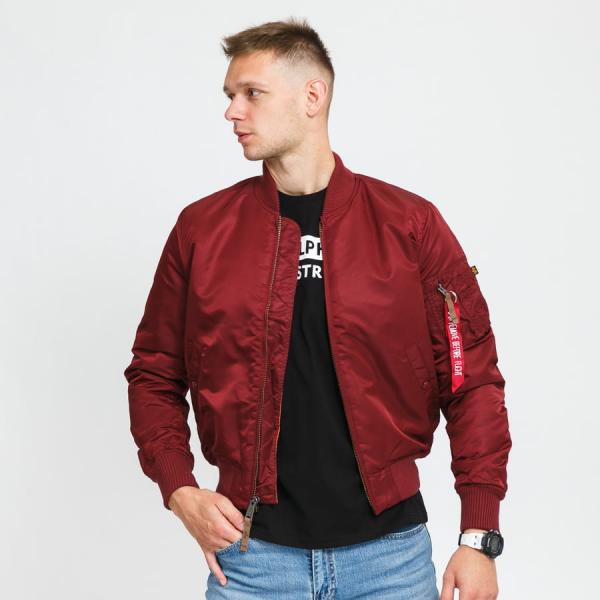 Bunda Alpha Industries MA-1 VF 59 Wine XXL