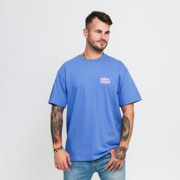 Tričko s krátkým rukávem LOVE THEM Summer Tee modré