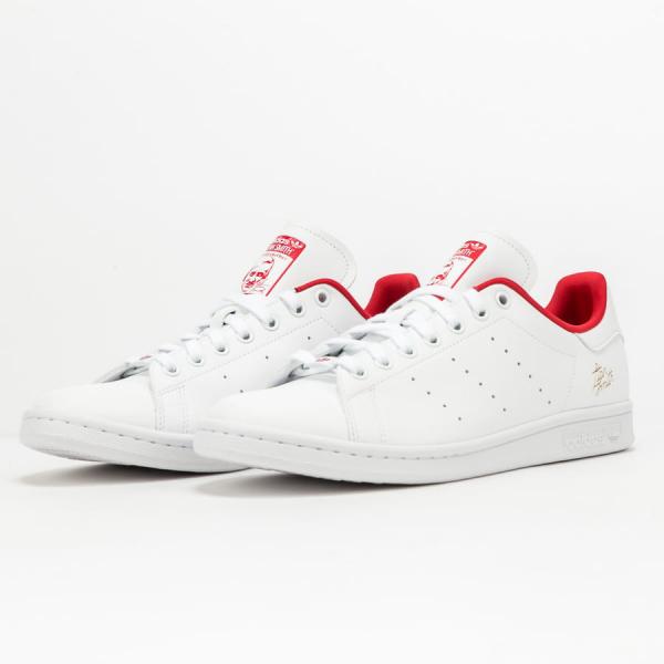 adidas Originals Stan Smith ftwwht / ftwwht / scarlet