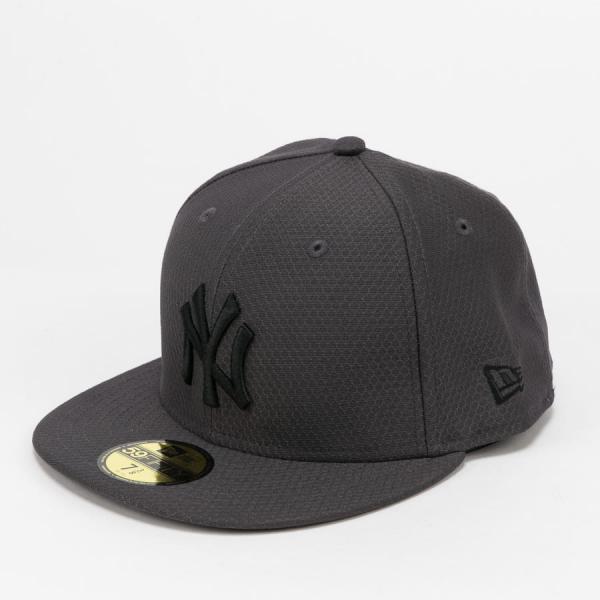 Kšiltovka New Era 5950 MLB Hex Tech NY tmavě šedá