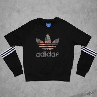 adidas Cut Out Sweater Black