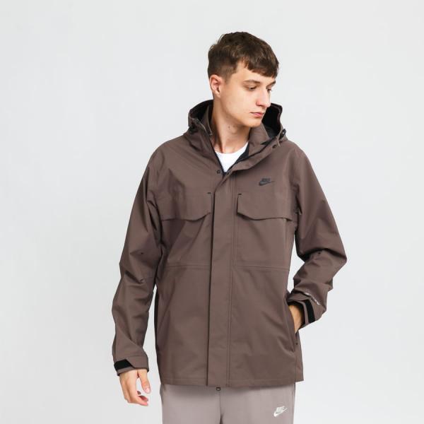 Podzimní bunda Nike M NSW Sfadv M65 Shell HD Jacket Brown