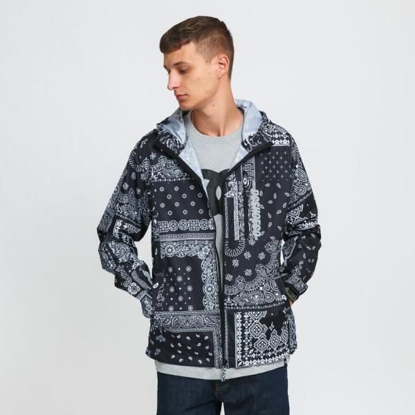 Větrovka DC Dagup Print Pack Jacket černá / bílá