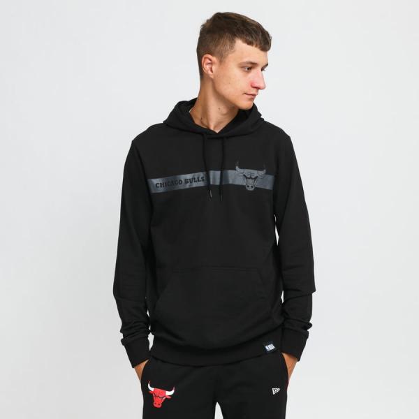 Mikina New Era NBA Team Logo PO Hoody Bulls černá