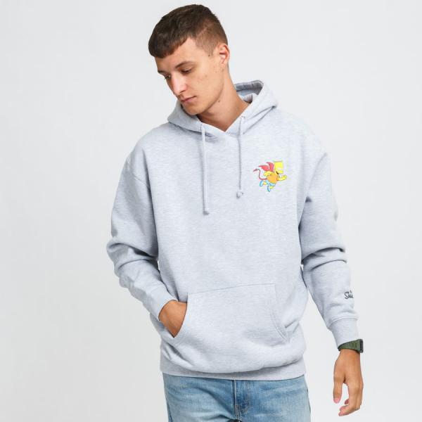 Mikina Chinatown Market The Simpsons Devil Arc Hoodie melange šedá