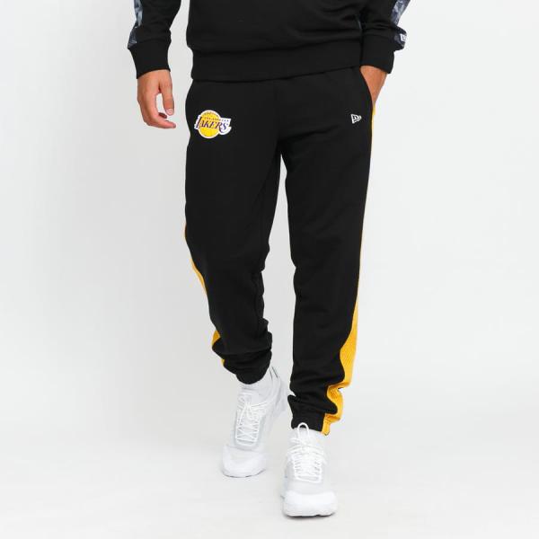 Tepláky New Era NBA Team Logo Jogger LA Lakers černé / žluté