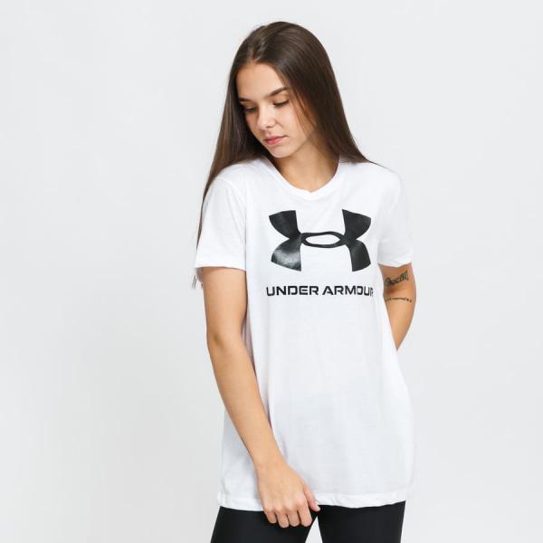 Dámské tričko Under Armour Live Sportstyle Graphic Tee White