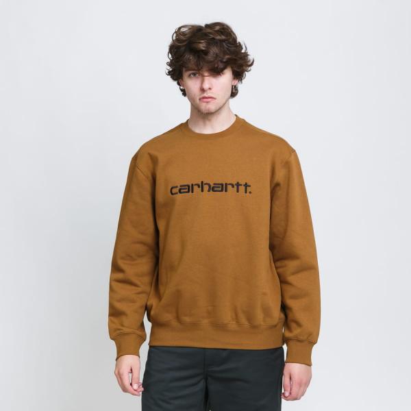 Mikina Carhartt WIP Carhartt Sweat hnědá