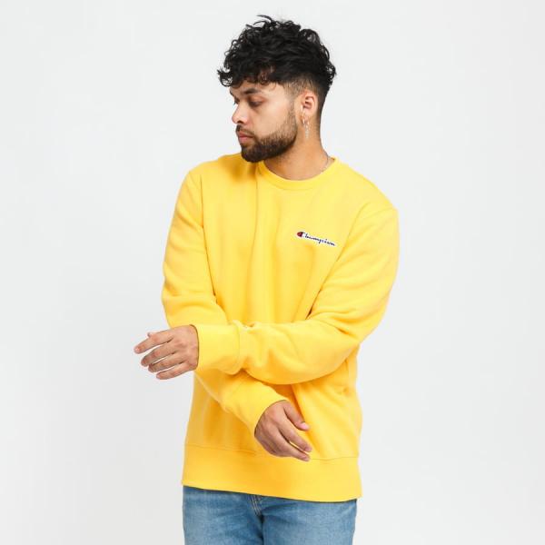 Mikina Champion Crewneck Sweatshirt žlutá
