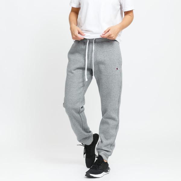 Tepláky Champion Rib Cuff Pants melange šedé