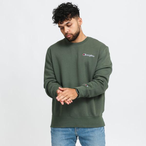 Mikina Champion Crewneck Sweatshirt olivová