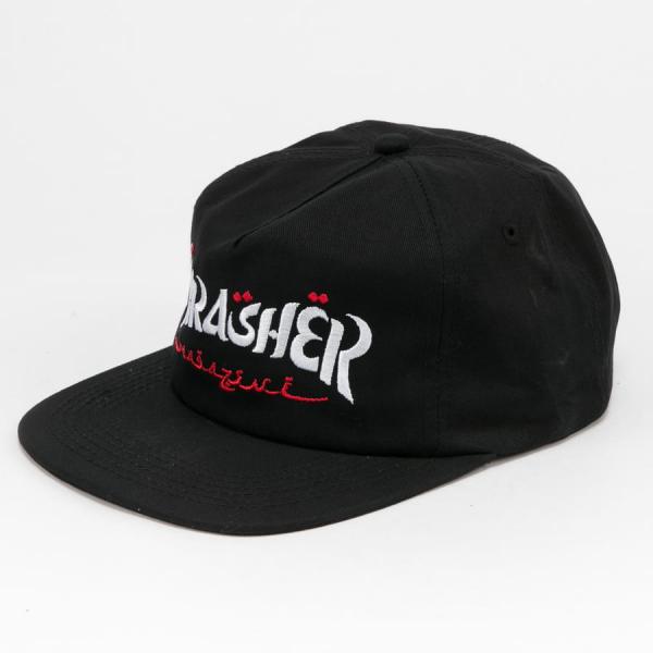 Snapback Thrasher Calligraphy Snapback černá