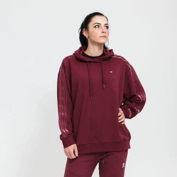 Dámská mikina adidas Originals Hoodie vínová