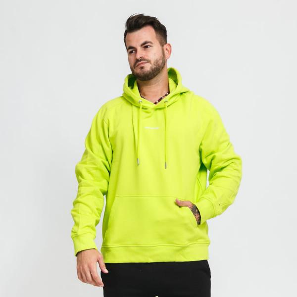 Mikina CALVIN KLEIN JEANS M Micro Branding Hoodie Yellow