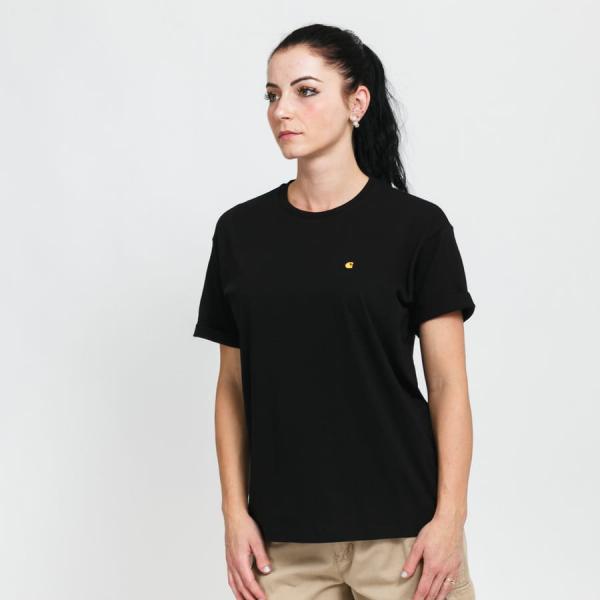 Dámské tričko Carhartt WIP W' SS Chase Tee Black