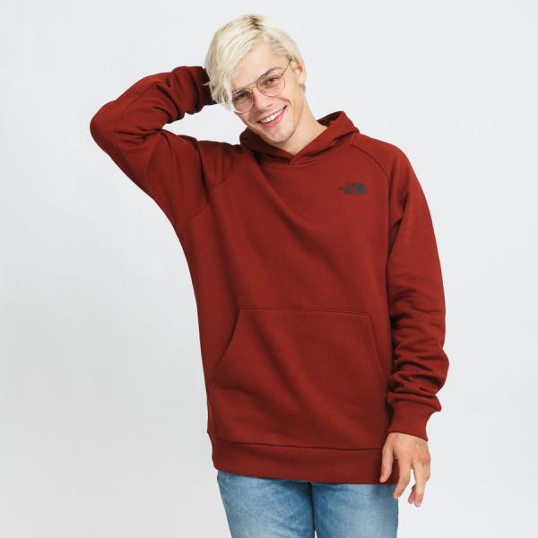 Mikina The North Face M Raglan Red Box Hoodie Red