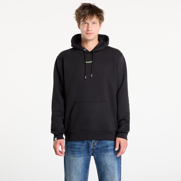 Mikina Queens Basic Hoodie Black XS