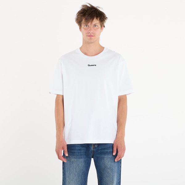 Tričko Queens Basic Tee bílé XL