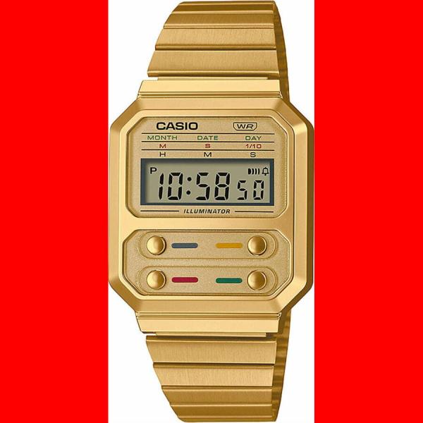 Hodinky Casio A 100WEG-9AEF Gold