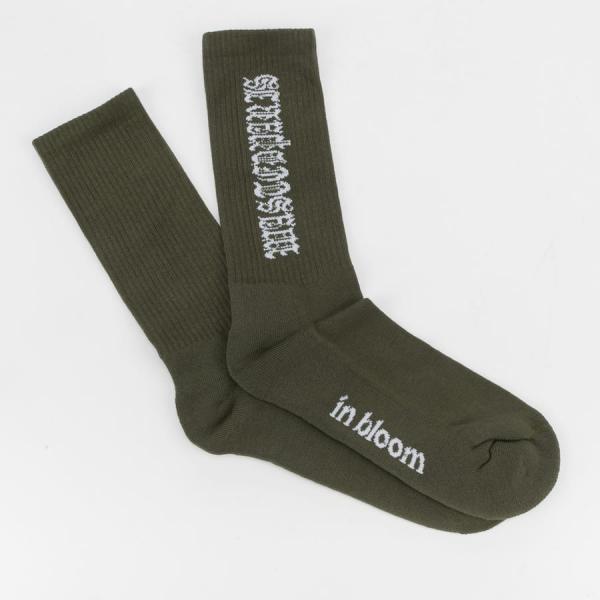 Ponožky Wasted Paris Kingdom Socks olivové