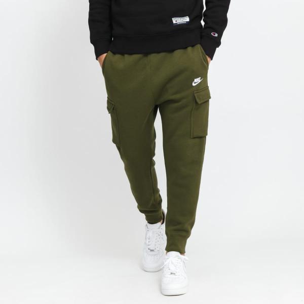 Tepláky Nike M NSW Club Pant Cargo BB olivové