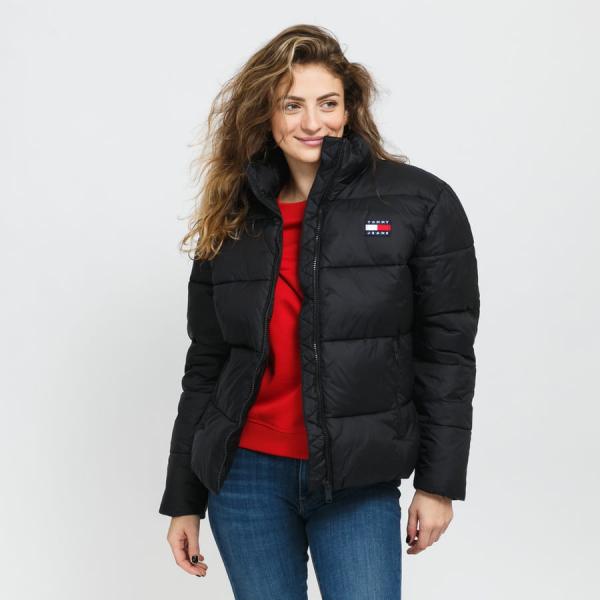 Dámská zimní bunda TOMMY JEANS W Modern Puffer Jacket černá
