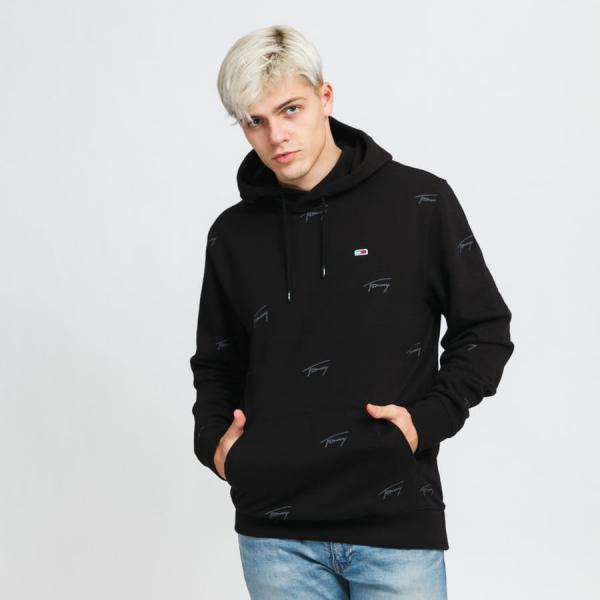 Mikina TOMMY JEANS M Critter Hoodie černá