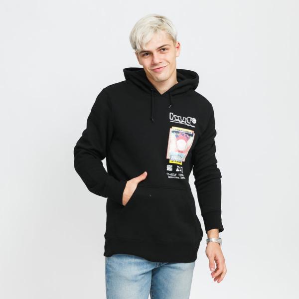 Mikina HUF Emergency System Hoodie černá