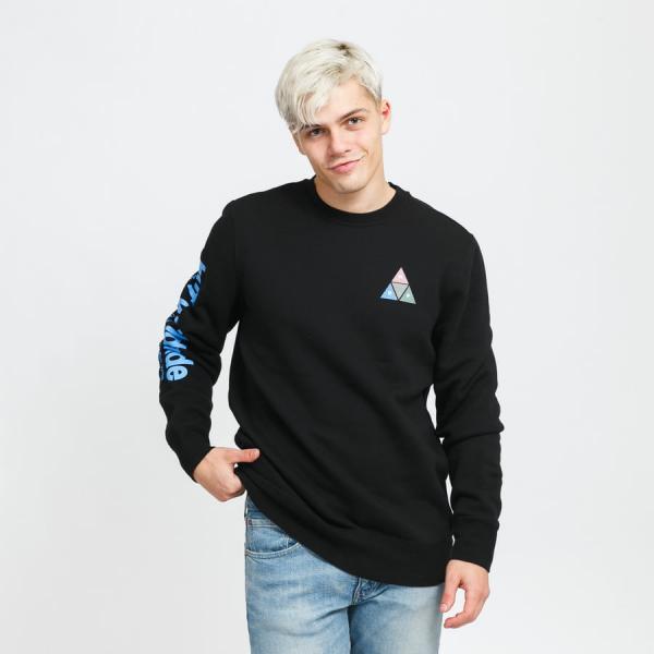 Mikina HUF Prism Triple Triangle Pullover černá