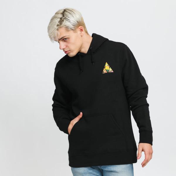 Mikina HUF New Dawn Triple Triangle Hoodie černá