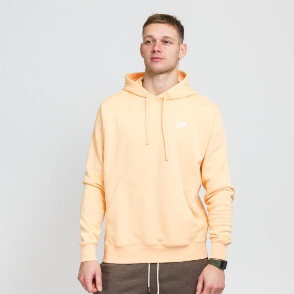 Nike M NSW Club Hoodie PO BB Orange