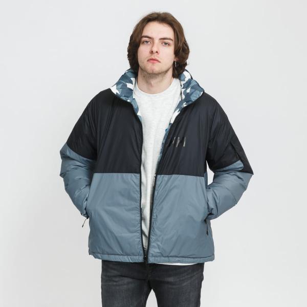 Pánská zimní bunda Helly Hansen Active Reversible Jacket Black / Grey