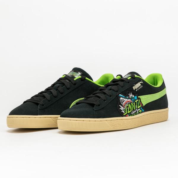 Puma Suede Santa Cruz Shark puma black - green Flash