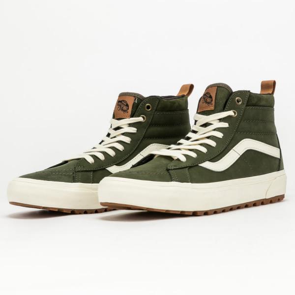Pánské zimní boty Vans SK8 - Hi MTE - 1 grape leaf / nubuck