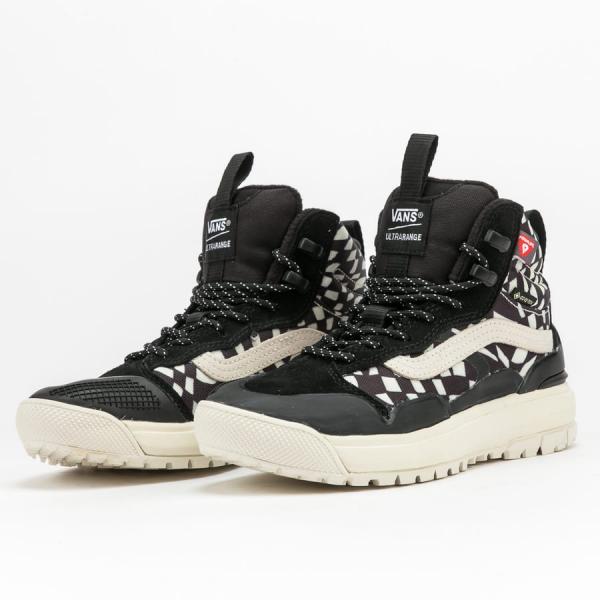 Dámské zimní boty Vans UltraRange Exo Hi black / warped check