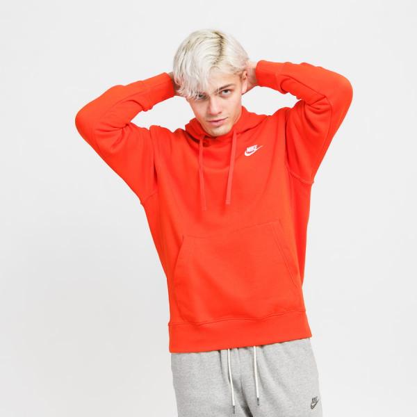 Mikina Nike M NSW Club Hoodie PO BB Orange