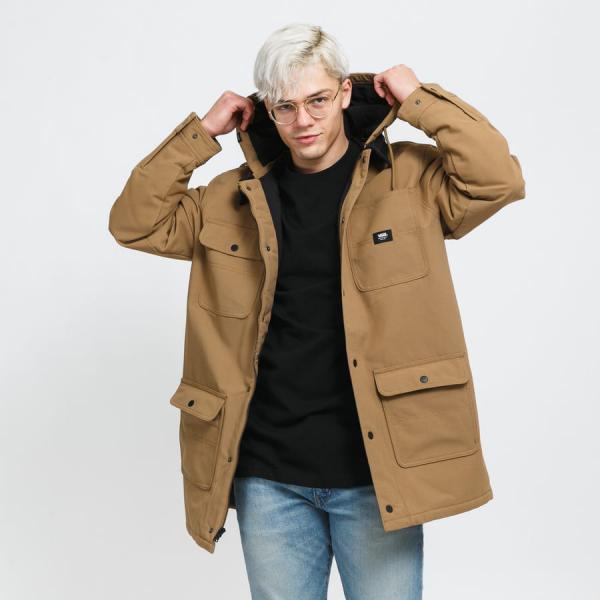 Pánská zimní bunda Vans MN Drill Chore Coat hnědá