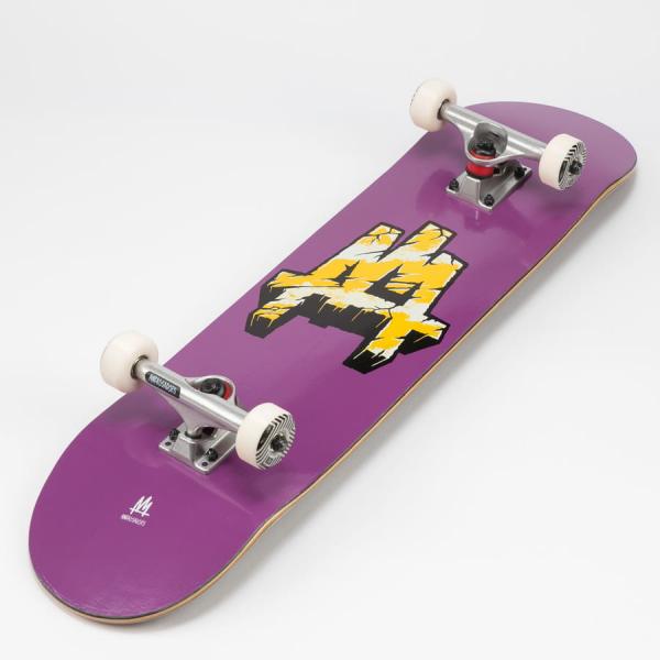 Skateboard Ambassadors Komplet Stone Logo fialový
