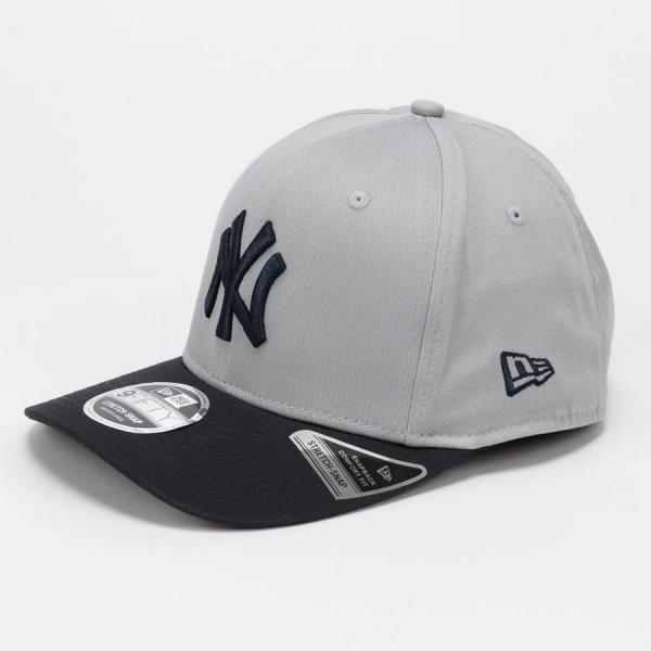 Snapback New Era MLB 950 Stretch Snap NY šedá / navy