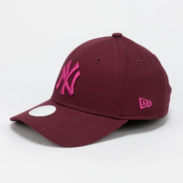 Kšiltovka New Era MLB 940W Wmns League Essential NY vínová